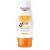 تصویر لوسیون ضد آفتاب کودکان اوسرین eucerin kids sun lotion