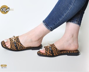 تصویر دمپایی صندل برند زرپای کد 586-7 sandal-takht