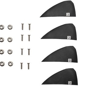 تصویر لوازم جانبی برد کایت بردینگ مدل ORAO Windsurfer FIN 4 Pieces Twin Type - زمان ارسال 15 تا 20 روز کاری 