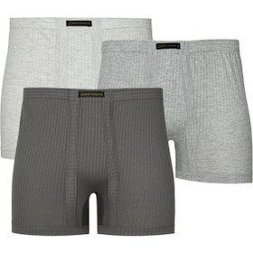 تصویر شورت مردانه آریان نخ باف مدل 1415 بسته 3 عددی 