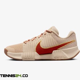 تصویر کفش تنیس زنانه نایک Nike GP Challenge Pro PRM- کرم 