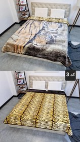 تصویر پتو DELUXE حیوانی دونفره 