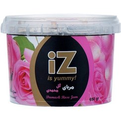 تصویر مربا گل محمدی ایز 650 گرمی 