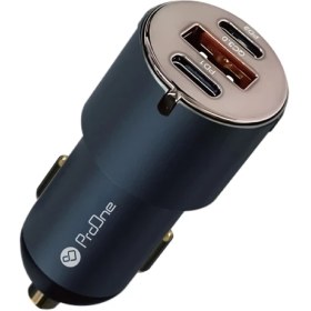 تصویر شارژر فندکی پرووان مدل PCG20 توان 60 وات Proone pcg20 car charger 60W