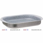 تصویر تابه مستطیل مخصوص فر لبه کوتاه سایز کوچک برند عروس - بازار فوری Rectangular pan fO​R oven- shO​Rt edge- small size- Aroos bra​nd