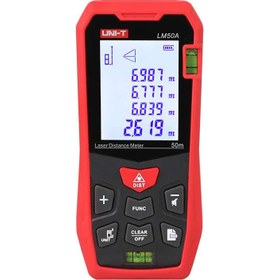 تصویر متر لیزری 50 متری UNI-T یونیتی Laser Distance Meter LM50 