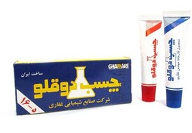 تصویر چسب دوقلوی غفاری رنگی 