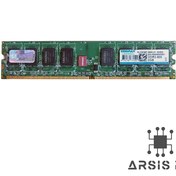 تصویر رم دسکتاپ King Max DDR2 2GB 6400 800MHzاستوک 