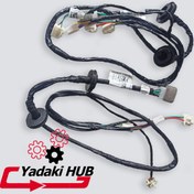 تصویر سیم کشی درب جلو پراید 