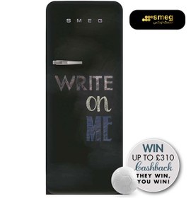 تصویر یخچال تخته سیاه اسمگ مدل FAB28RDBB5 