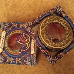 تصویر زعفران قائنات بسته بندی خاتم ۴.۶۰۸ گرم 