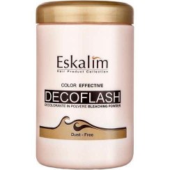 تصویر پودر دکلره اسکالیم (Eskalim) مدل Decoflash حجم 500 گرم لوازم جانبی رنگ مو