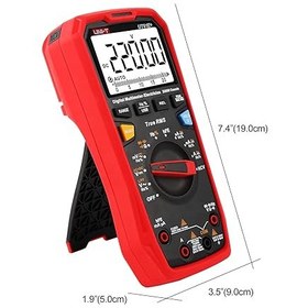 تصویر مولتی متر یونیتی مدل +UNI-T UT61E MULTIMETER +UNI-T UT61E