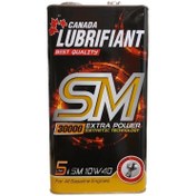 تصویر روغن موتور ۱۰W-40 لوبریفنت کانادا مدل SM حجم ۵ لیتر 