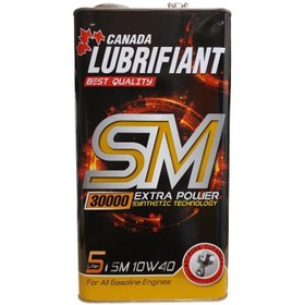 تصویر روغن موتور ۱۰W-40 لوبریفنت کانادا مدل SM حجم ۵ لیتر 