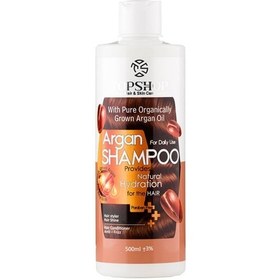 تصویر شامپو مناسب شستشو روزانه حاوی روغن آرگان 500میل تاپ شاپ Top Shop Argan Oil Daily Use Hair Shampoo 500ml