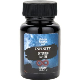 تصویر جوهر خودنویس پرایوت ریزرو قرمز تیره اینفینیتی PRIVATE RESERVE INK Infinity Burgundy (with ECO formula) extended cap off 30ml 