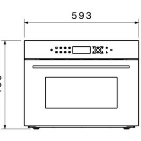 تصویر مایکروویو بیمکث مدل ۰۰۳ Bimax ۰۰۳ Microwave