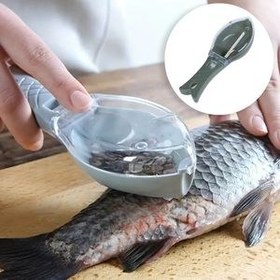 تصویر پولک گیر ماهی مخزن دار Fish scaler