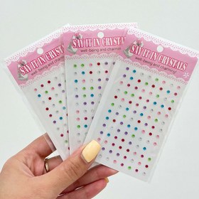 تصویر نگین تزیین صورت 