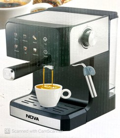 تصویر اسپرسو ساز نوا مدل NCM173 لمسی ۲۵ بار 