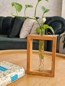 تصویر گلدون قلمه چوبی کد 183A 