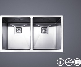 تصویر سینک ظرفشویی مس مدل D34 