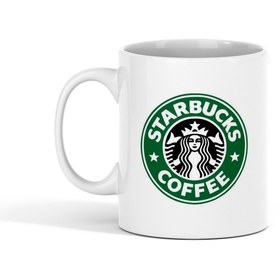 تصویر ماگ سرامیکی طرح STARBUCKS 