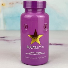 تصویر مکمل بلوتامین محصولی از هیرتامین Bloatamin capsule