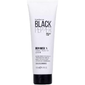 تصویر ماسک مو فلفل سیاه اینبریا آیس کریم Inebrya Black Pepper Iron Mask