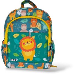 تصویر کوله پشتی دبستان مدل شیر کوچولو 