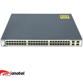 تصویر سوئیچ سیسکو مدل WS-C3750G-48TS-S استوک Cisco WS-C3750G-48TS-S 48Port Switch Stock