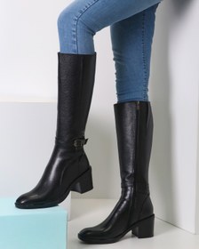 تصویر چکمه پاشنه دار زنانه کد 717 