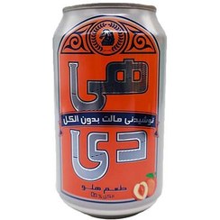 تصویر ماءالشعیر هلو 330 سی سی قوطی هی دی 