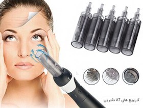 تصویر کارتریج میکرونیدلینگ 12 سوزنه A7 دکتر پن 1 عدد Dr. Pen A7 12-needle microneedling cartridge 1 pc