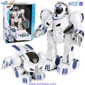 تصویر ربات کنترل از راه دور با قابلیت تغییر شکل Deformation RC Robot 