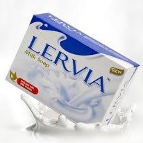 تصویر صابون شیر لرویا LERVIA سفید کننده و روشن کننده ا Lervia milky soap Lervia milky soap