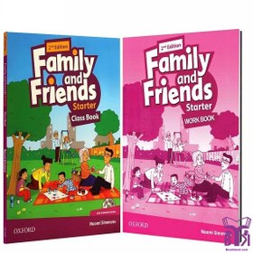 تصویر کتاب فمیلی اند فرندز استارتر ویرایش دوم Family And Friends Starter Book second edition