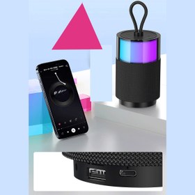 تصویر اسپیکر بلوتوثی قابل حمل یوسمز مدل YX012 Bluetooth speaker USAMS YX012