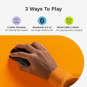 تصویر ماوس بی سیم گلوریس مدل O2 Mini 