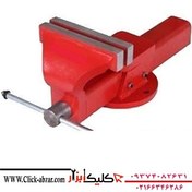 تصویر گیره رو میزی فک فولادی مدل m-100 نظام 