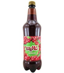 تصویر نوشیدنی گازدار آلبالو 1 لیتری عالیس 