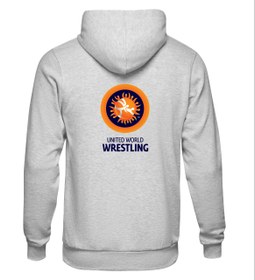 تصویر هودی طوسی دورس داخل کرک طرح ورزش کشتی کد H103 Gray Duras hoodie inside the crack design of wrestling CODE H103