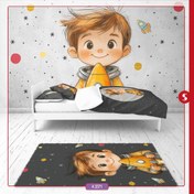 تصویر ست خواب اتاق نوزاد -نوجوان کد 3371 (لوستر-روتختی -ساعت -آباژور-صندوق-سطل -جعبه دستمال-فرش) برای مشاهده مدل‌های بیشتر و دریافت لیست قیمت ، تماس بگیرید