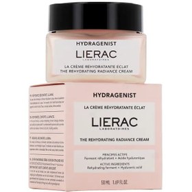 تصویر کرم آبرسان و درخشان کننده هیدراژنیست لیراک ۵۰ میل LIERAC hydragenist moisturizing oxygenating cream