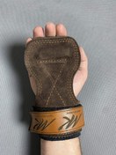 تصویر مچبندچرمی سه کاره کفبند بند لیفت محافظ کف دست 