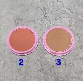 تصویر رژگونه پودری پددار - 4 