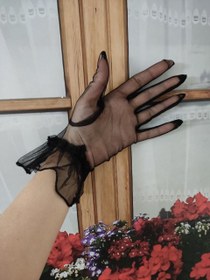 تصویر دستکش عروس کد ۲۰۵۴ 