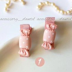 تصویر گیره مو انبری لبوبو دو عددی فلزی 