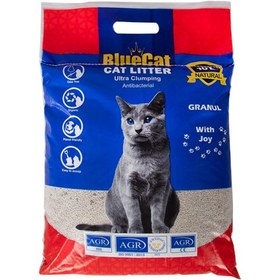 تصویر خاک گربه بلوکت حاوی کربن فعال BLUECAT CAT LITTER 